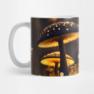 Glowing mushrooms Mug